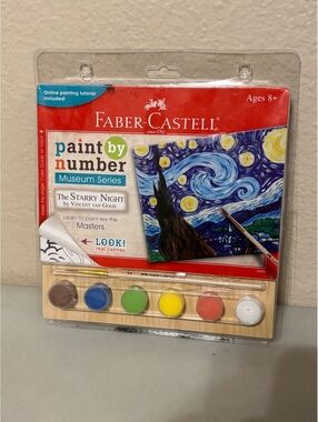 Faber-Castell Paint By Number Museum Series - The Starry Night by Vincent Van G0